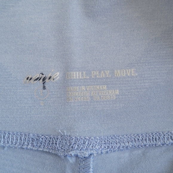Aerie Blue Biker Shorts - Picture 5 of 9
